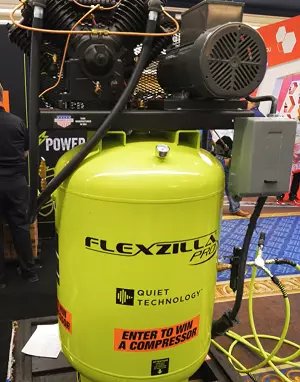 FLEXZILLA FXS07V080V1 80-Gallon Air-Compressor
